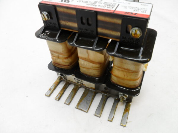 TCI KDRA1L KDR DRIVE REACTOR 3PH 50/60HZ 600V 6.4A - Image 3