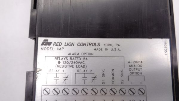 RED LION CONTROLS IMP23102 APOLLO METER - Image 5