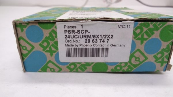 NEW PHOENIX CONTACT PSR-SCP-24UC/URM/5X1/2X2 SAFETY RELAY 29 63 747 PSR-URM - Image 7