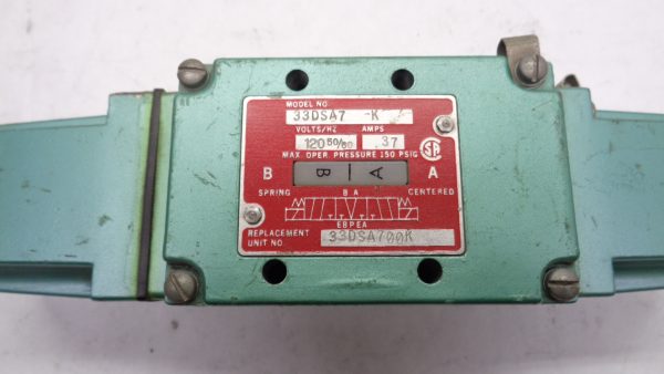NUMATICS 33DSA7-K SOLENOID VALVE 33DSA700K - Image 2