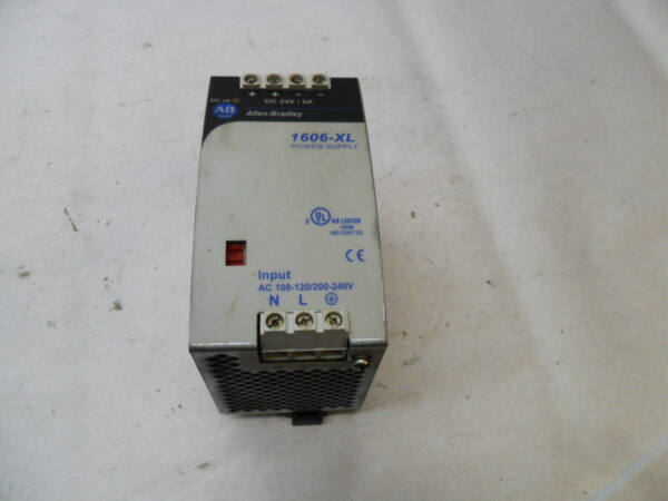 ALLEN BRADLEY 1606-XL120D /A POWER SUPPLY 100-120/200-240VAC 2.6/1.4A 50/60HZ