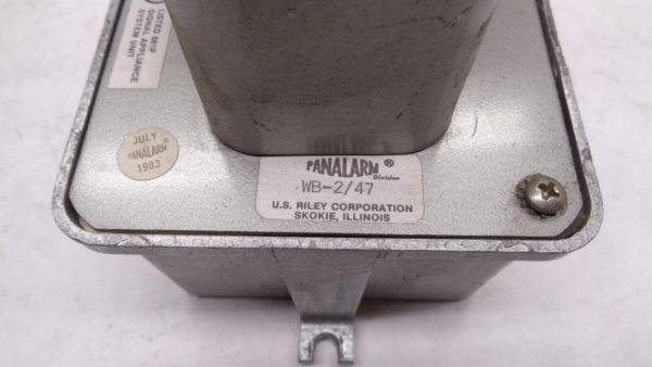 PANALARM WB-2 MOUNTING BASE RELAY WITH 70-X1 RELY 12 VOLTS - Image 4