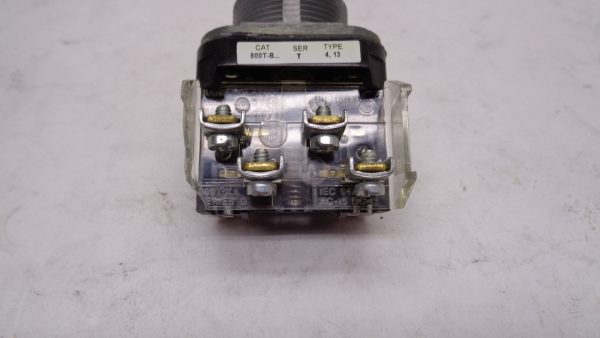 NEW ALLEN BRADLEY 800T-B6A /T PUSH BUTTON W/ 800T-XA /D CONTACT BLOCK - Image 4