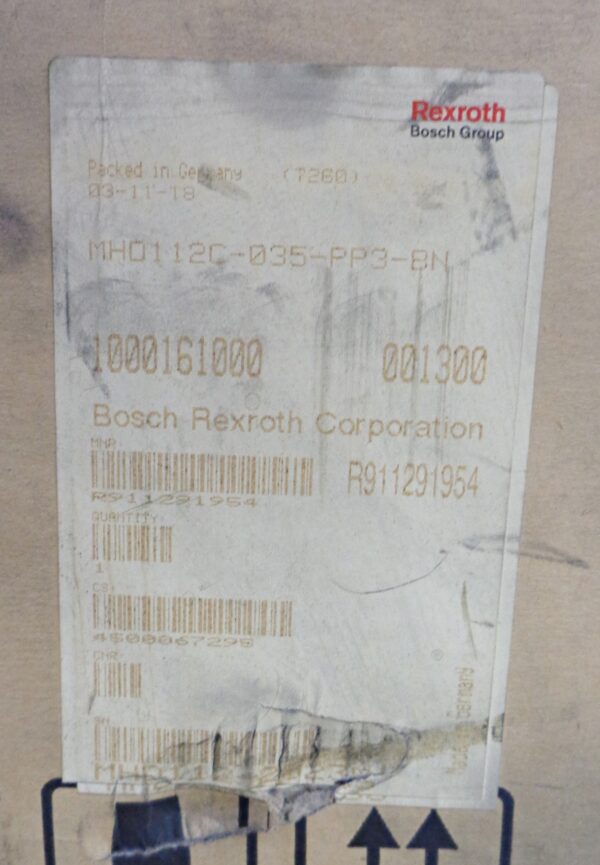 NEW REXROTH INDRAMAT MHD112C-035-PP3-BN PERMANENT MAGNET MOTOR - Image 7