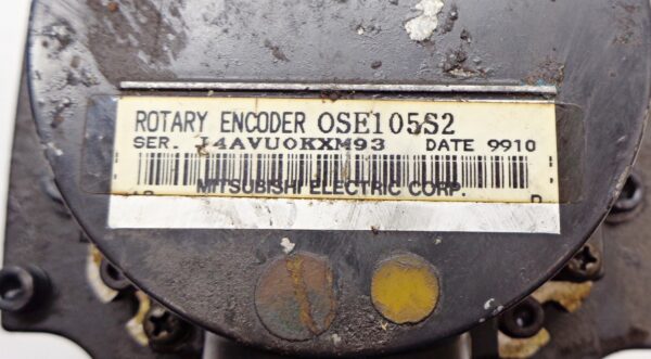 MITSUBISHI HC103BS-SZ AC SERVO MOTOR W/ OSE105S2 ROTARY ENCODER - Image 4
