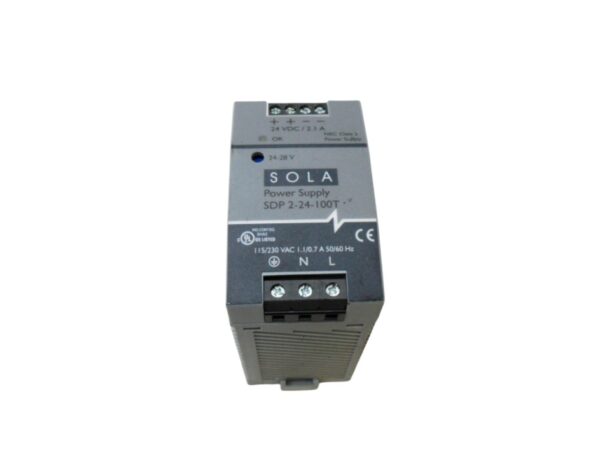 SOLA SDP 2-24-100T HEVI-DUTY POWER SUPPLY 115/230 VAC 1.1/0.7 A 50/60 HZ