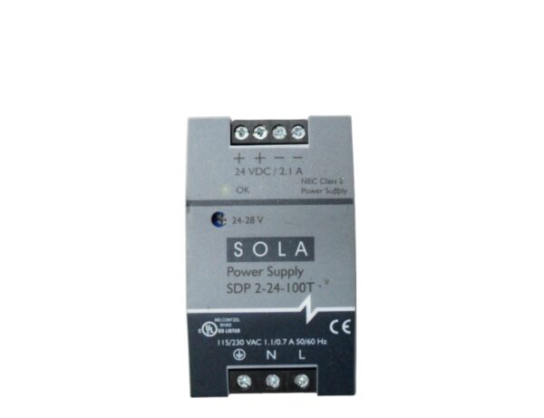 SOLA SDP 2-24-100T HEVI-DUTY POWER SUPPLY 115/230 VAC 1.1/0.7 A 50/60 HZ - Image 2