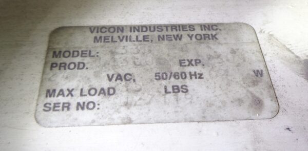 VICON V33OAPT WEATHERPROOF PAN TILT CAMERA DRIVE MOUNT - Image 6