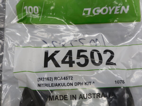 SEALED NEW GOYEN K4502 DIAPHRAGM KIT M2162 RCA45T2 - Image 4