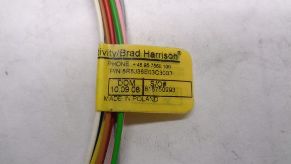 NEW WOODHEAD CONNECTIVITY 8R8J36E03C3003 CONNECTOR MIC 8P MR 30CM - Image 3