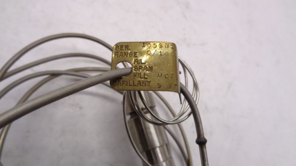 NEW ABB KENT TAYLOR SPR-60065, 1055N112499, RANGE 0/10000 PSI FILL DC702 CAP 5FT - Image 3
