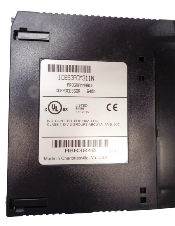 GE FANUC IC693PCM311N PROGRAMMABLE COPROCESSOR - Image 4