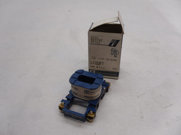LOT OF 2 NEW TELEMECANIQUE LX1D2F7 COIL 110V 50/60Hz, LX1-D2F7 - Image 2