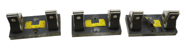 LOT OF 3 BUSS J60200-1CR FUSE HOLDER 200AMP 600V 1POLE