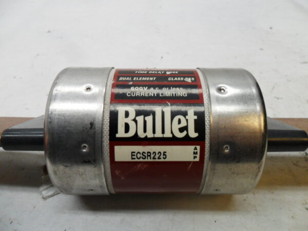 EDISON BULLET ECSR225 TIME DELAY FUSE DUAL ELEMENT CLASS RK5 600V *NEW VERSION* - Image 3