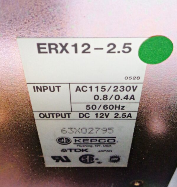 CMC CONTAINER MACHINERY CORP S.E.A.M. SCAN ERX12-2.5 UI-1540LE-M-GL 40MM LENS - Image 9