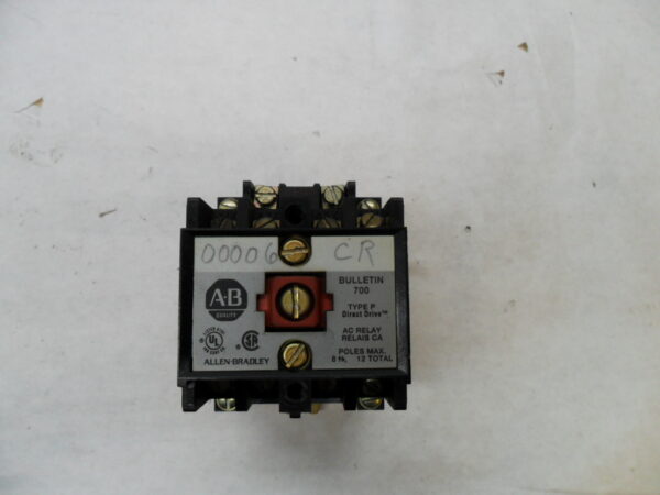 LOT OF 4 ALLEN BRADLEY 700-P400A1 /B AC RELAYS 600V W/ PA236 COIL 115-120V - Image 2