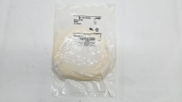 SEALED NEW ALLEN BRADLEY 889D-M4AC-5 /B QD CORDSET 4 PIN MALE STRAIGHT - Image 2