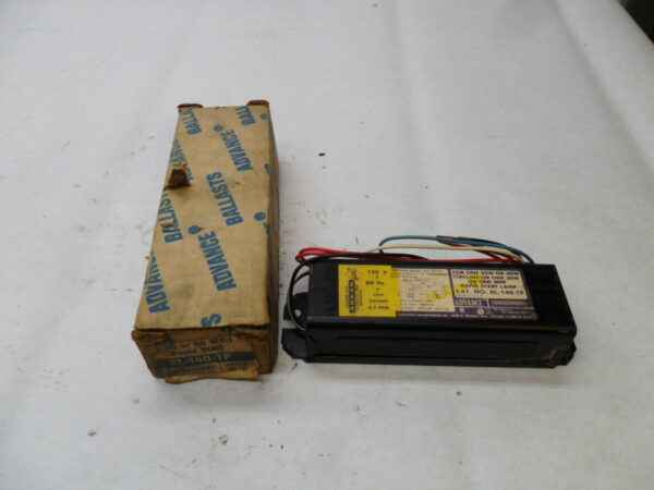 NEW ADVANCE RL-140-TP RAPID START MAGNETIC BALLAST 120V 60HZ .65A *READ*