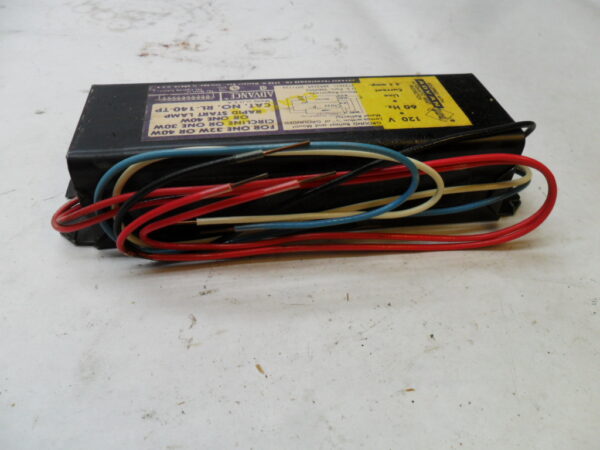 NEW ADVANCE RL-140-TP RAPID START MAGNETIC BALLAST 120V 60HZ .65A *READ* - Image 4