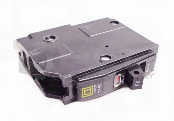 SQUARE D QOB130 30 AMP CIRCUIT BREAKER 1 POLE 10kA 120/240V, DP-4075