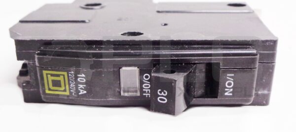 SQUARE D QOB130 30 AMP CIRCUIT BREAKER 1 POLE 10kA 120/240V, DP-4075 - Image 3