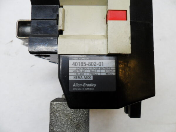 ALLEN BRADLEY 40185-802-01 OVERLOAD RELAY *READ* - Image 5