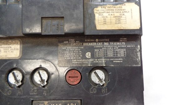 GENERAL ELECTRIC TFJ236175 CIRCUIT BREAKER - Image 6