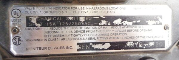 REPAIRED AIR CON SR063B PNEUMATIC ACTUATOR W/ AMYB-5120 W/ 316/CF83 - Image 11