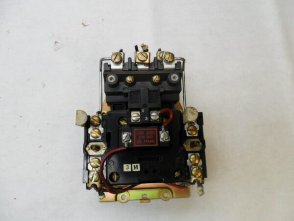 ALLEN BRADLEY 709BOD /K SIZE 1 STARTER 709-BOD 709-B0D W/ 71A86 110/120V 50/60HZ - Image 2