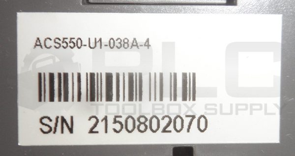 NEW ABB ACS550-U1-038A-4 AC DRIVE W/ USER MANUAL W/ 3AUA0000011667 REV.A - Image 5