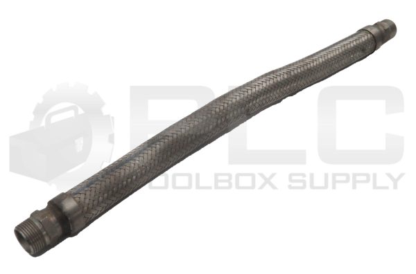 NEW 24" HYDRAULIC HOSE DOUBLE BRAIDED 1" HOSE 1-1/4" COUPLINGS MALE *READ*