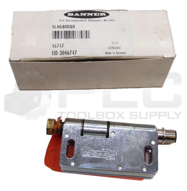 NEW BANNER SI-HG80DQD HINGE SAFETY INTERLOCK SWITCH 46747