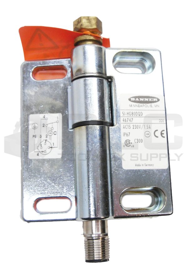 NEW BANNER SI-HG80DQD HINGE SAFETY INTERLOCK SWITCH 46747 - Image 4