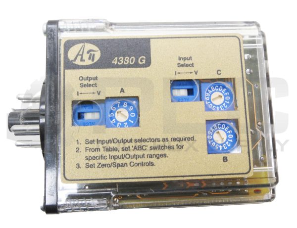 NEW ABSOLUTE PROCESS INSTRUMENTS API 4380 G ISOLATED TRANSMITTER 0-10VDC 115VAC - Image 4