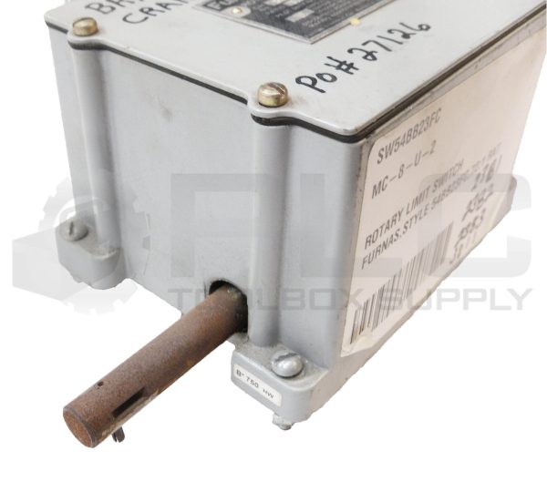 FURNAS 54BB23FC ROTARY LIMIT SWITCH 72:1 600VAC - Image 2