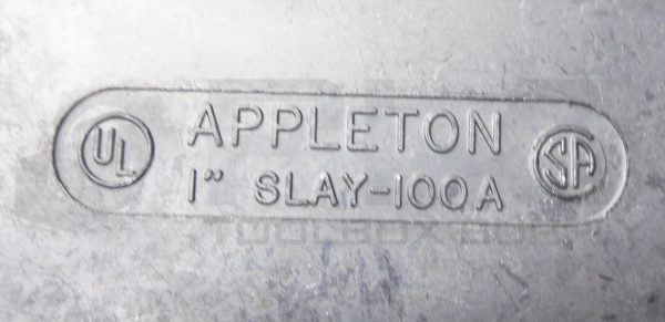 LOT OF 5 NEW APPLETON SLAY-100A 1" UNILET CONDUIT BODY - Image 4