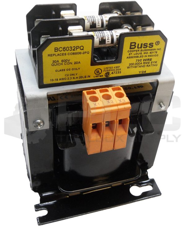 JUCHE JBK5-150 MACHINE TOOL CONTROL TRANSFORMER W/ BC6032PQ FUSE HOLDER - Image 3
