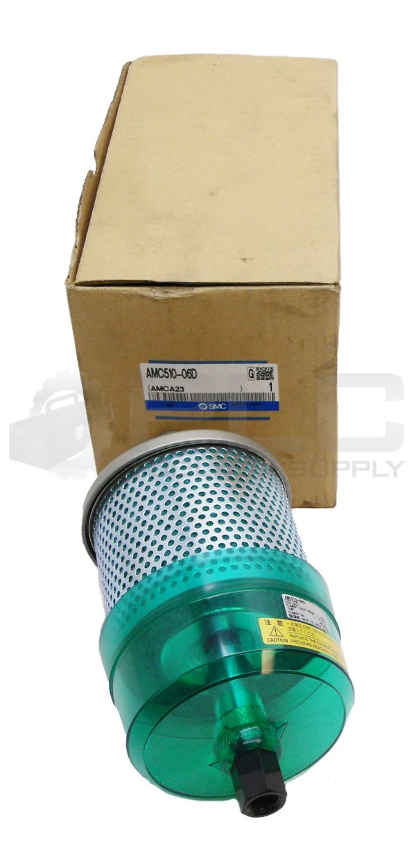 NEW SMC AMC510-06D EXHAUST FILTER 0.1MPA