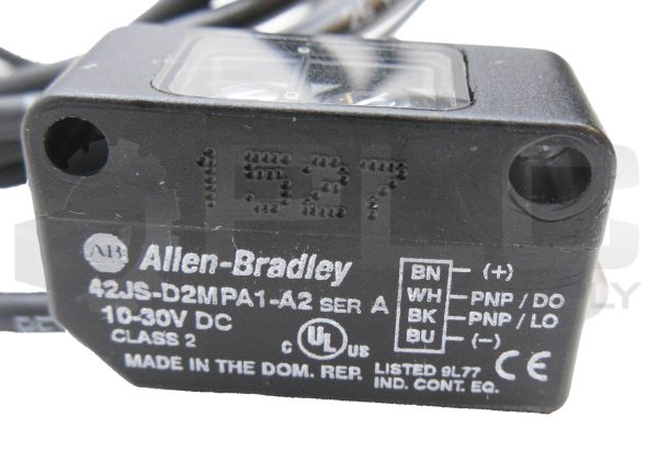 ALLEN BRADLEY 42JS-D2MPA1-A2 /A PHOTOELECTRIC SENSOR 10-30VDC 2M - Image 5