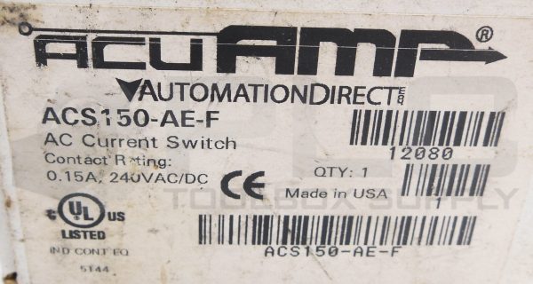 NEW ACU AMP ACS150-AE-F AC CURRENT SWITCH 0.15A 240V AC/DC *READ* - Image 6