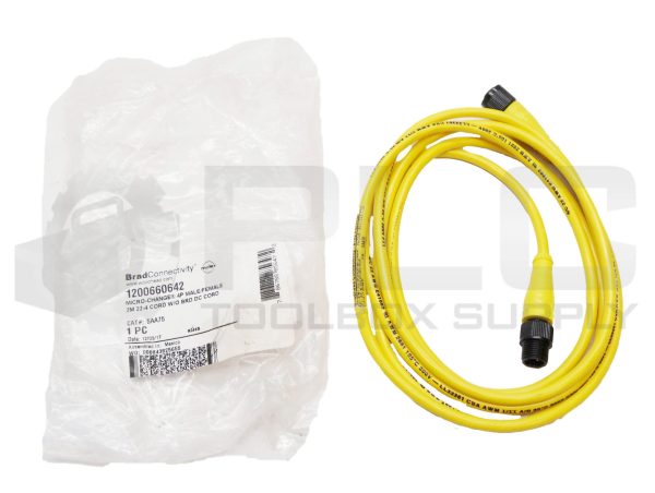 NEW WOODHEAD 5AA75 MICRO CHANGE CORDSET 4P MALE/FEMALE 2M