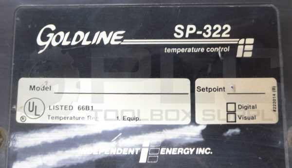 GOLDLINE SP-322 TEMPERATURE CONTROL - Image 5