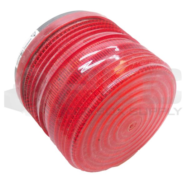FEDERAL SIGNAL 141ST /A3 ELECTRAFLASH STROBE LIGHT RED 120VAC 50/60HZ 0.06A - Image 3