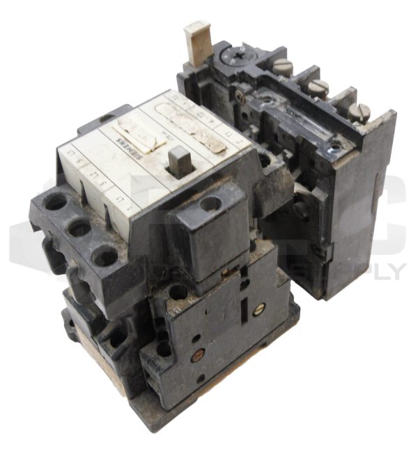 SIEMENS 3TB44 17-0A CONTACTOR W/ 3UA42 00-7AH OVERLOAD RELAY 10-16A 600VAC - Image 2