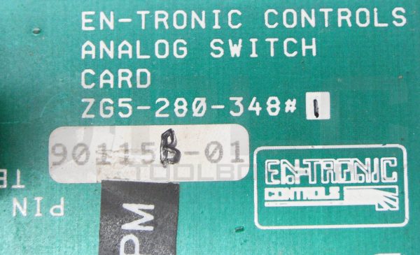 ENTRONIC ZG5-280-348#1 ANALOG SWITCH CARD - Image 4