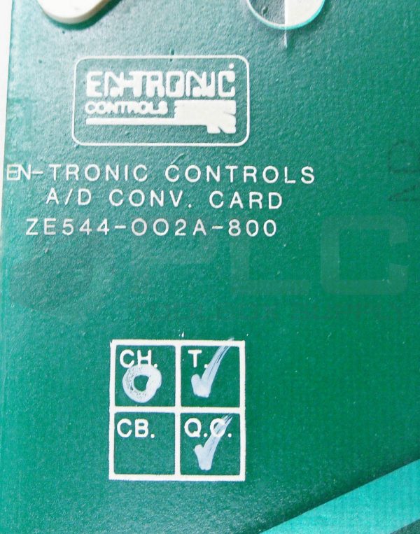 ENTRONIC ZE544-002A-800 A/D CONVERTER CARD - Image 5