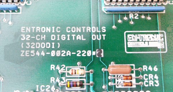 ENTRONIC CONTROLS ZE544-002A-220 32 CHANNEL DIGITAL OUTPUT BOARD - Image 5