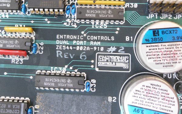 ENTRONIC CONTROLS ZE544-002A-910 DUAL PORT RAM - Image 5