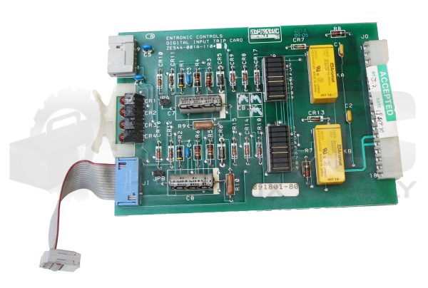 ENTRONIC CONTROLS ZE544-001A-110 DIGITAL INPUT TRIP CARD